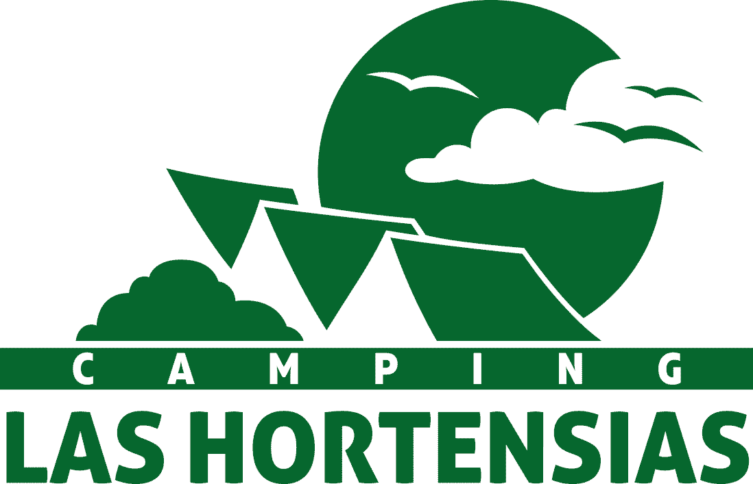 logotipo Camping Las Hortensias